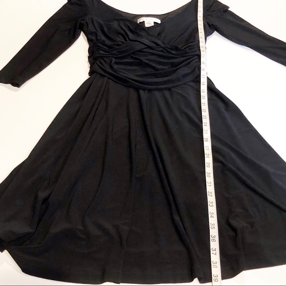 Nine West Black Asymmetrical Dress           D032 - Picture 5 of 8